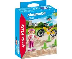 Playmobil 70061 Special Plus Vélo pour enfant avec skates et BMX, Multicolore - Version Allemande