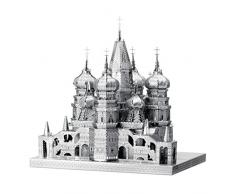Metal Earth - 5061306 - Maquette 3D - Iconx - Cathédrale Saint Basilic - 8,89 x 6,60 x 8,89 cm - 2 pièces