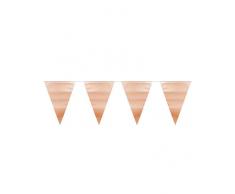 Folat Fanions Rose Or Mate Métallique, 65875