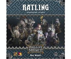 Asmodee Italia- Massive Darkness Ratling Expansion Jeu de Table, Couleur, 10105