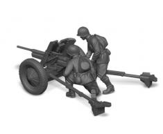 Zvezda - Z6112 - Maquette - Canon Soviétique 45MM - Echelle 1:72