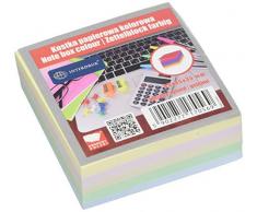 Interdruk Kospapfk Multicolore Bloc mémo 85 x 85 x 35 mm, Multicolore