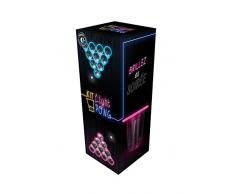 Original Light Beer Pong Kit Officiel | Kit Complet de Beer Pong Lumineux | Qualité Premium | 22 Gobelets Américains | 24 Sticks Lumineux | 2 Balles Fluos | Jeu à Boire | Soirée | OriginalCup®
