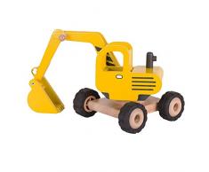 Goki- Pelleteuse Jaune, 55898, Multicolore