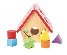 Le Toy Van Petilou My Little Bird House Trieur de Forme