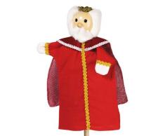 Goki - 2040602 - Marionnette À Mains en Peluche - Roi