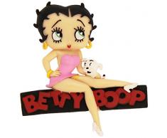 Plastoy - 70170 - Figurine - Magnet Betty Boop - Assise sur son Logo New