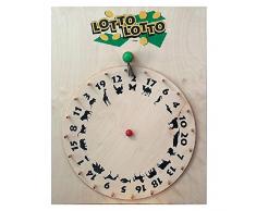 Weiss Nature Purb4903 Lotto Table de Jeu en Pur Blanc Naturel