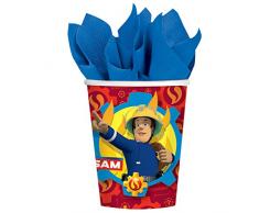 Amscan International 9902176 Sam le pompier papier Tasses 266 ml