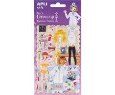 Apli kids – Sac de Stickers Dress Up avec Décor Lina (14863)