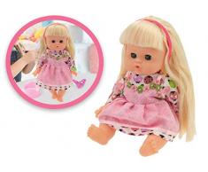 TEOREMA 66268 Poupée Coiffeuse avec Voix, biberon et FA Pipì dans Le Pot