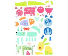 Maildor AE038O - Un sachet de gommettes Baby 6 planches 14,8 x 21 cm, Créatives 1 (279 stickers)