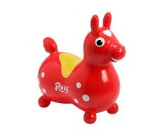 Gymnic Cheval à Bascule Rody Rouge