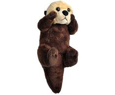 Wild Republic 23321 Loutre de rivière Peluche, Wild Calls Jouet Clin avec Module de Sonorisation, Cadeaux pour Enfants, 20 cm