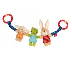 sigikid, Fille et Garçon, Chaîne dActivités pour Poussette Animaux, Multicolore, 41438