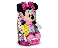 IMC Toys - Minnie Happy Helpers, peluche interactive sonore - 182431 - Disney