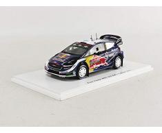 SPARK- Voiture Miniature de Collection, S5967, Bleu/Rouge/Jaune