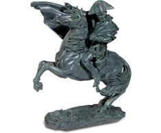 Katerina Prestige Statuette Napoléon à Cheval Coloris Bronze Vert de J.Louis David