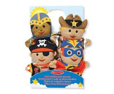 Melissa & Doug - 19087 - Marionnettes À Main Copains Audacieux