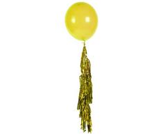 Forum Novelties SK97198 Guirlande de pompons en forme de ballon Doré Taille L