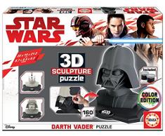 Educa Borrás - 17334.0 - Crée Ta Sculpture de Dark Vador et Peins-La en Noir