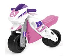 FEBER MotoFEBER Racing - Trotteur avec casque, pour filles de 18 mois à 3 ans, Violet (Famosa 800008174)