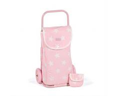 LA Nina Charlotte Chariot de Courses pour Enfants, 30 x 18 x 55 cm (60415)