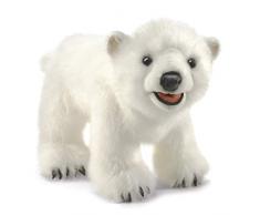 Folkmanis 3041 Ourson Polaire Marionnette, Blanc