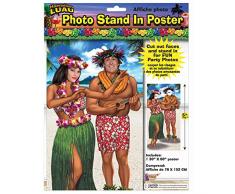 Forum Novelties X80125 Hawaiian support en Poster 76 cm x 152 cm, Multicolore