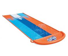 Bestway Hydro-Force aufblasbares Angelboot mit Paddel 270 x 100 x 57 cm Tapis Glissant 3 Pistes Longueur 4.88m, BW52329, Couleur