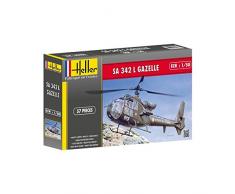 Heller - 80486 - Maquette - Aviation - Hélice - Sa 342 Gazelle - 57 Pièces