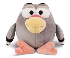 NICI 44243 Pigeon Les Guanos Doudou en Peluche, 22 cm, Gris (Paf Le Chien)