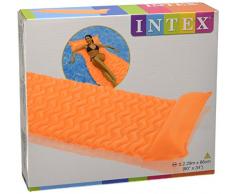 Intex - Jeu de Plein Air - Matelas à rouler 229x86 cm