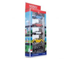 Norev - Voiture miniature - Coffret 5 Voitures Minijet + 1 Gratuite - Assortiment