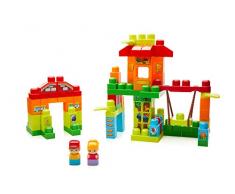 Mega Bloks La Maison dans LArbre, jeu de blocs de construction, 120 pièces, jouet pour bébé et enfant de 1 à 5 ans, FFG24