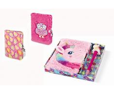 Lebez 8002787617732 Agenda Secret avec Stylo et Cadenas Multicolore