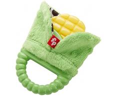 Fisher-Price Anneau Maïs de Dentition doux et souple en silicone, pour bébé dès 3 mois, DRD85
