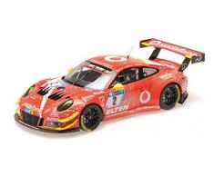 Minichamps- Voiture Miniature de Collection, 155186902, Rouge