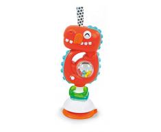 Clementoni 17330 Hochet Dinosaure interactif Multicolore