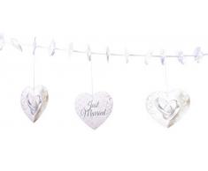 Folat Guirlande de Fleurs de Mariage élégante 4 m