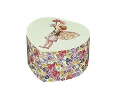 TROUSSELIER - Fée des Fleurs - Flower Fairies - Boîte à Bijoux Musicale - Idéal Cadeau Jeune Fille - Musique film Love Story - Colori Jaune
