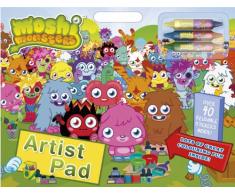 Alligator Books - Alli2416mmar - Loisirs Créatifs - Moshi Monstres - Cahier Dartiste