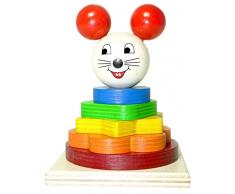 Hess Jouet en bois pour enfant 40 pièces Plug Railroad - Version Anglaise