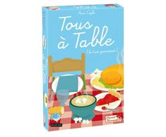 TOUS À TABLE - jeu de société dès 6 ans - 3 à 4 joueurs - Jeu déchange de cartes - Dressez rapidement de jolies tables !