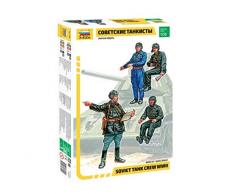 Zvezda - Z3504 - Maquette - Tankistes Soviétiques - Echelle 1:35