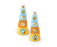 Smoby - 211127 - Cotoons - Jouet dÉveil - Happy Tower - 5 Gobelets