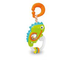 Clementoni 17332 Hochet Caméléon interactif Multicolore