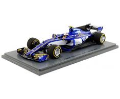 Spark - Miniature Voiture Sauber Ferrari C36 Australie Gp 2017 Echelle 1/43, S5045, Bleu