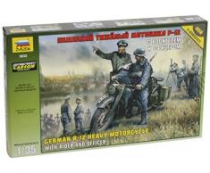 Zvezda - Z3632 - Maquette - Moto Allemande R12 - Echelle 1:35
