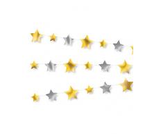 Unique Party- Guirlande, 72418, Multicolore